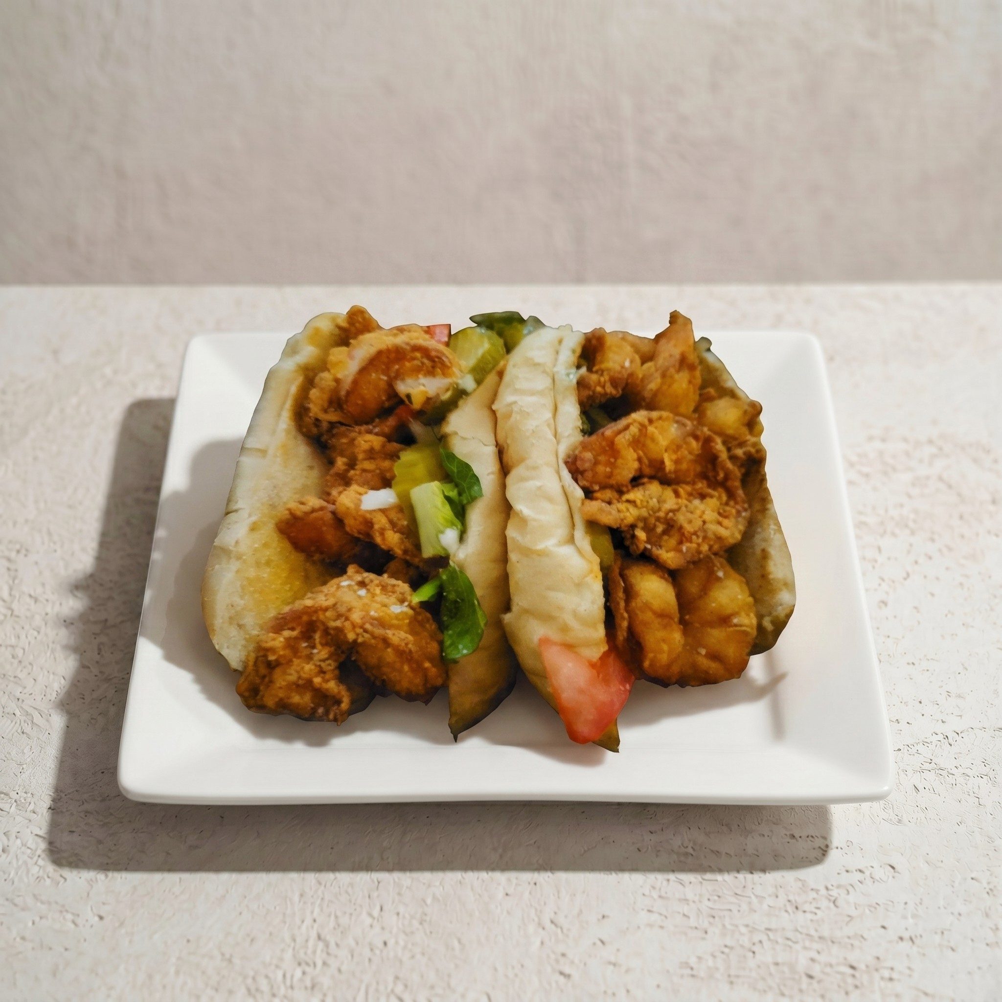 Shrimp Sandwich.